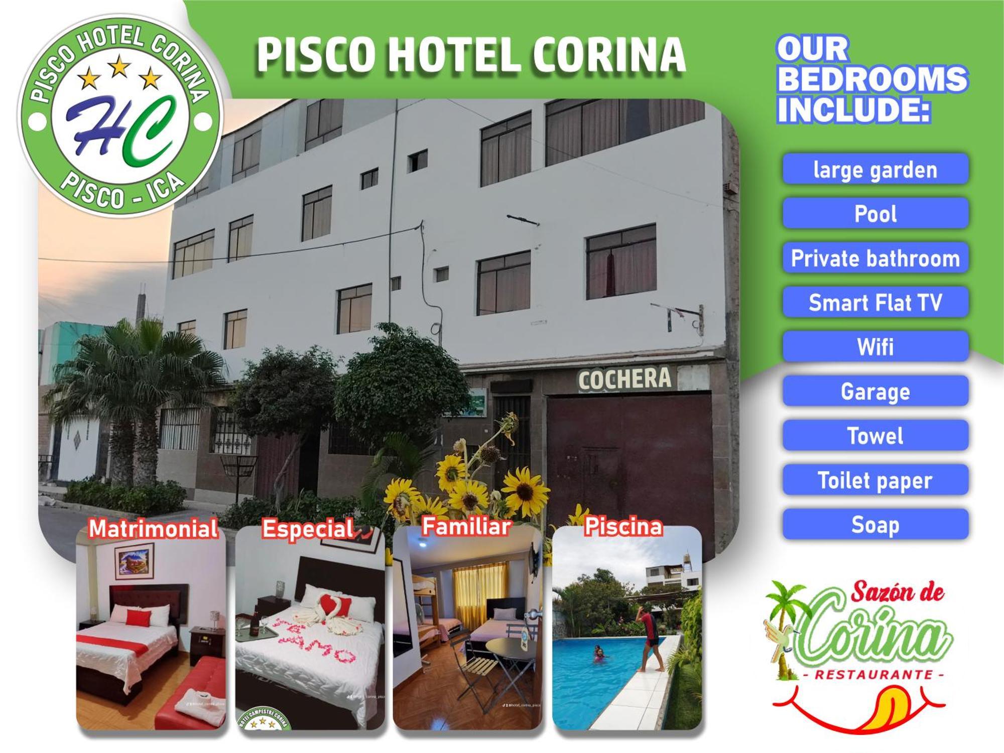 Pisco Hotel Corina 외부 사진